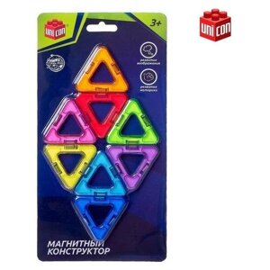 Магнитный конструктор, UNICON "Magical Magnet" 8 деталей, для детей в Москве от компании М.Видео