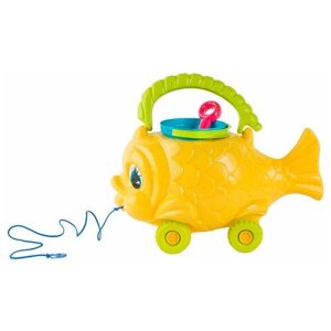 Каталка-игрушка детская Рыбка-песочница в Москве от компании М.Видео