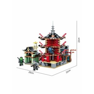 Ninjago 76013 (4024) Аэроджитцу храм ниндзя в Москве от компании М.Видео