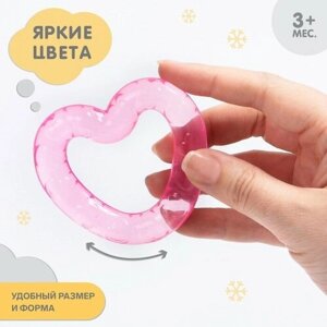Прорезыватель охлаждающий «Сердечко», цвет микс в Москве от компании М.Видео