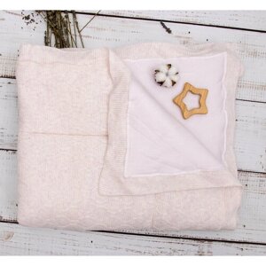 Одеяло - плед для новорожденного цвет розовый в Москве от компании М.Видео