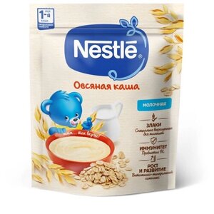 Каша молочная овсяная для продолжения прикорма Nestlé 200г в Москве от компании М.Видео
