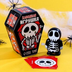 Игрушка заводная «Скелет», с наклейками в Москве от компании М.Видео