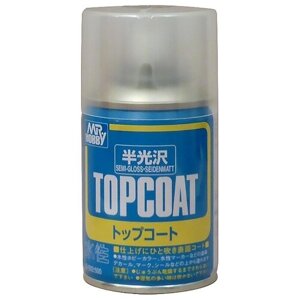 Mr. Hobby B-502 Лак полуглянцевый аэрозольный Topcoat Semi-gloss Spray 86 мл в Москве от компании М.Видео