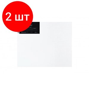 Комплект 2 штук, Холст Туюкан Сатин Микс, 40х50 см, 65% лен/ 35% хл в Москве от компании М.Видео