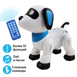 Умный робот-пёсик "Пультовод", ZY1137174, радиоуправление, каскадёр, акробатические номера в Москве от компании М.Видео