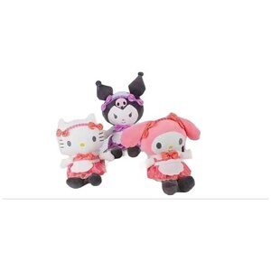 Набор игрушек из аниме Onegai My Melody: Куроми, My Melody и Kitty по 25 см в Москве от компании М.Видео