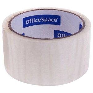 Клейкая лента упаковочная OfficeSpace, 48мм*40м, 38мкм, ШК, 5 штук в Москве от компании М.Видео