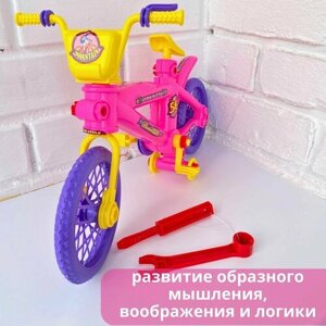 Развивающая игрушка, конструктор с отверткой, Велосипед в Москве от компании М.Видео