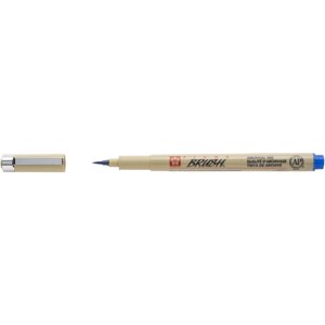 Ручка капиллярная Sakura Pigma Brush, наконечник кисть, цвет чернил: синий в Москве от компании М.Видео