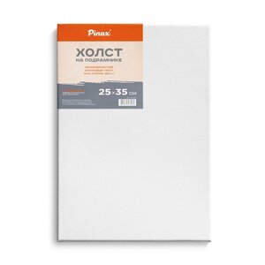 Pinax Холст на подрамнике, 100% хлопок, 380г/м2, 25х35см, тройной акриловый грунт в Москве от компании М.Видео