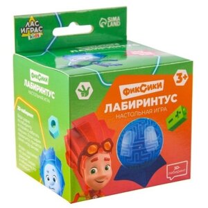 Головоломка-лабиринт, настольная игра «Лабиринтус» фиксики 9081744 в Москве от компании М.Видео