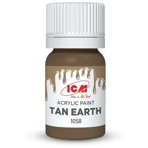 ICM Краска акриловая, Жёлто-коричневая глина (Tan Earth), 12 мл, C1058 в Москве от компании М.Видео