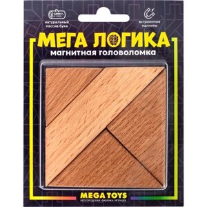 Головоломка Мега Тойс Мега логика 15941 коричневый в Москве от компании М.Видео
