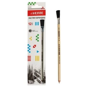 Ластик-карандаш, deVENTE CombiMaх, синтетика d-4 мм, с кисточкой, для ретуши и точного стирания в Москве от компании М.Видео