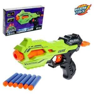 Бластер THUNDER GUN, стреляет мягкими пулями, №SL-05350 5541513 в Москве от компании М.Видео