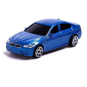 Машина металлическая Автоград "BMW M5", 1:64, цвет синий в Москве от компании М.Видео