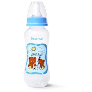 Бутылочка для кормления Fissman 240 мл, цвет голубой, пластик (6880) в Москве от компании М.Видео