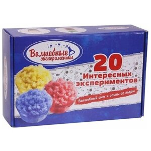 Набор Волшебный снег 20 интересных экспериментов со льдом ms-11, 20 экспериментов, фиолетовый в Москве от компании М.Видео