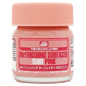 Gunze Sangyo Mr. Hobby Грунтовка Mr. Finishing Surfacer 1500 Pink, 40 мл в Москве от компании М.Видео