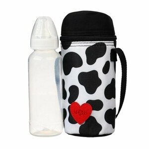 Термосумка для бутылочки «Люблю молоко», форма тубус в Москве от компании М.Видео