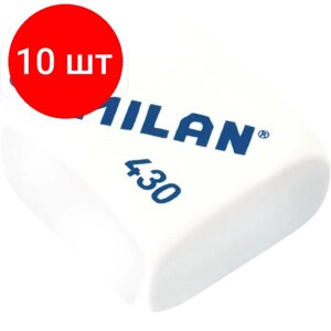 Комплект 10 наб, Ластик Milan из синтетич каучука School 430 для детей, наб BYM10330 1380668 в Москве от компании М.Видео