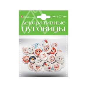 Декоративные пуговицы Набор №2 "круглые" 15ММ в Москве от компании М.Видео