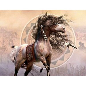 Схема для вышивки крестом HAED Spirit Warrior/Дух воина (Конь) в Москве от компании М.Видео
