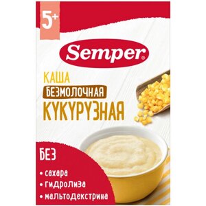 Semper - каша кукурузная, 5 мес, 180гр в Москве от компании М.Видео