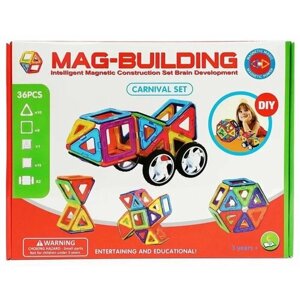 Магнитный конструктор MAG-BUILDING 36 деталей в Москве от компании М.Видео