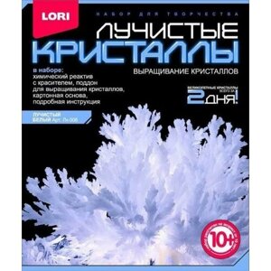 Выращивание кристаллов "Белый кристалл" Лучистые кристалы в Москве от компании М.Видео