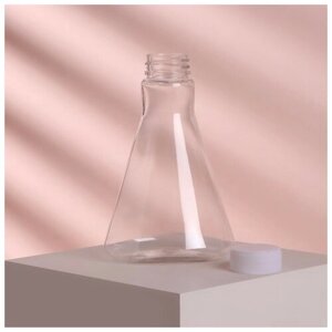 Бутылочка для хранения, 200 мл, цвет прозрачный/белый в Москве от компании М.Видео