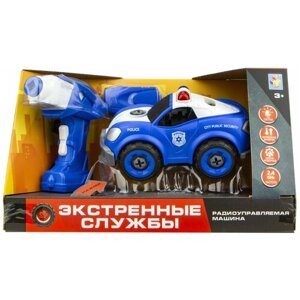 Конструктор 1 TOY Экстренные службы Т16961 Патрульная машина в Москве от компании М.Видео