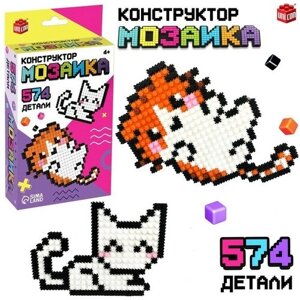 Конструктор мозаика «Pixi. Котики», 574 детали в Москве от компании М.Видео