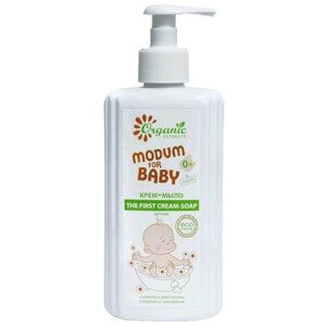 Крем-мыло MODUM FOR BABY Детское 0+ The first cream-soap, 300 мл в Москве от компании М.Видео