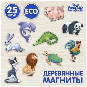 Развивающие магниты «Животные» в Москве от компании М.Видео