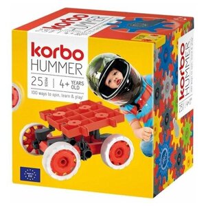 Korbo Пластиковый конструктор Внедорожник HUMMER красный в Москве от компании М.Видео