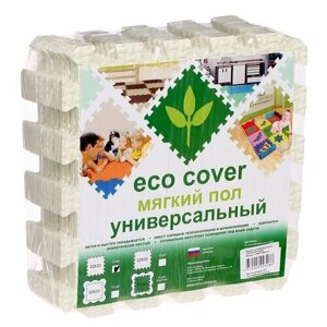 Мягкий пол универсальный, 33  33 см, цвет белый в Москве от компании М.Видео