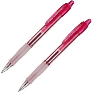 Ручка шариковая автоматическая Pilot Super Grip Neon BPGP-10N-F R синяя (толщина линии 0.21) - 2 штуки в Москве от компании М.Видео