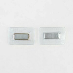 Кнопки магнитные потайные, 25 x 10 мм, 2 части, цвет серебряный, 3 шт. в Москве от компании М.Видео
