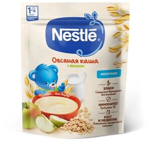 Каша молочная овсяная с яблоком для продолжения прикорма Nestlé 200г в Москве от компании М.Видео