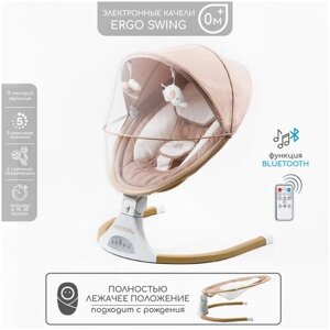 Электронные качели детские AMAROBABY ERGO SWING, чёрный в Москве от компании М.Видео