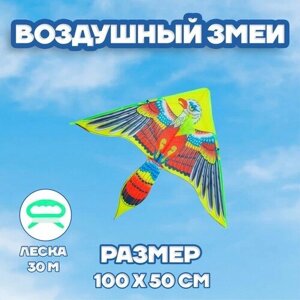 Воздушный змей «Орёл хвостатый», с леской в Москве от компании М.Видео