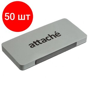 Комплект 50 штук, Губка-стиратель для маркерных досок Attache Economy 100х200мм в Москве от компании М.Видео