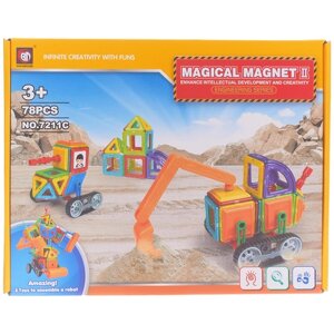 Конструктор Xinbida Magical Magnet 7211C-78, 78 дет. в Москве от компании М.Видео