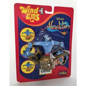 Винтажная фигурка Алладин Disney Aladdin Genie Wind Ems Up NIB Justoys #21006 в Москве от компании М.Видео