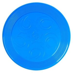 ТехноК Летающая тарелка, 23  23  2,7 см, цвет голубой + мел в подарок в Москве от компании М.Видео