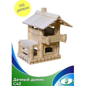3-D Конструктор «Дачный домик» 192 детали в Москве от компании М.Видео