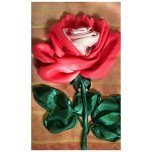 Набор Бело-розовая роза вышивка лентами 15х21,5 Каролинка КЛ (Н)-4017 в Москве от компании М.Видео