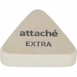 Ластик Attache Extra, натуральный каучук, треугольный, 40x38x10мм в Москве от компании М.Видео
